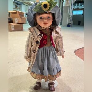 Vintage Ellis Island Porcelain Doll
